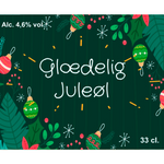 Indlæs billede til gallerivisning Glædelig Juleøl - design din egen øl etiket - The Beer Label