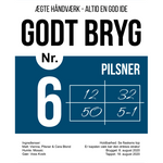 Indlæs billede til gallerivisning Seriebryg 06 - design din egen øl etiket - The Beer Label