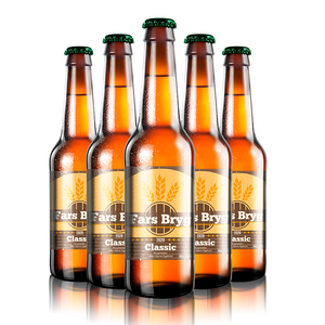 Fars Bryg Classic - design din egen øl etiket - The Beer Label 